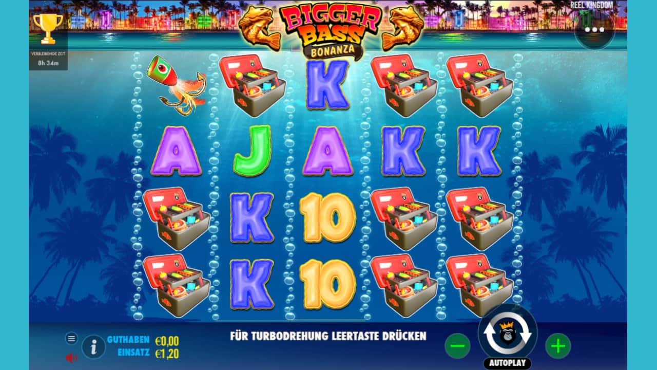 Bigger Bass Bonanza Slot-Spiels