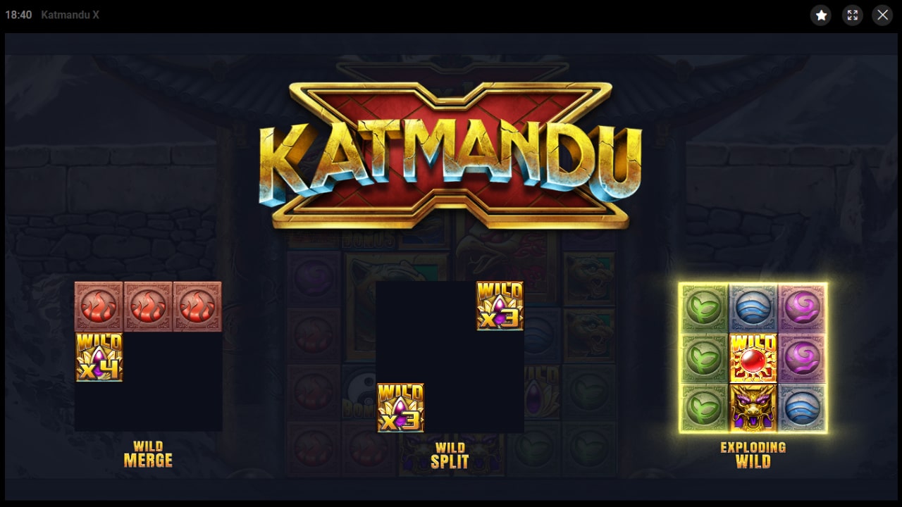 Katmandu X Slot zu einem Spiel