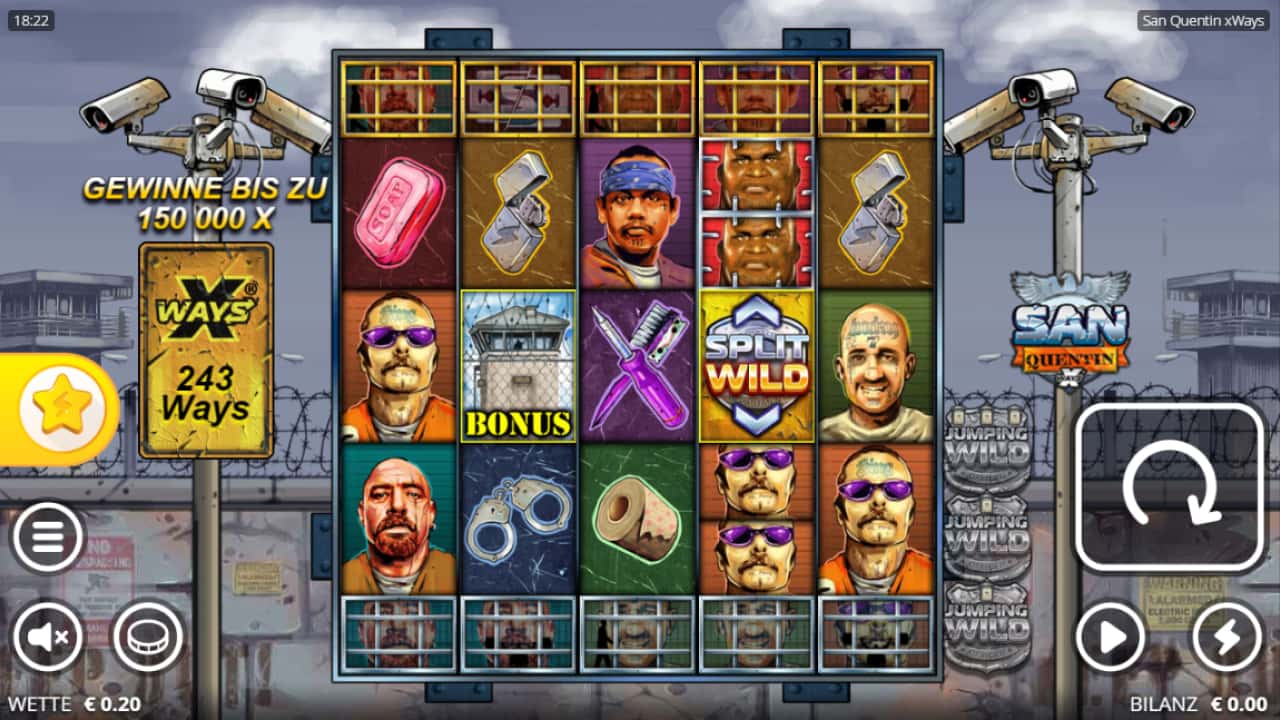 San Quentin xWays Slot