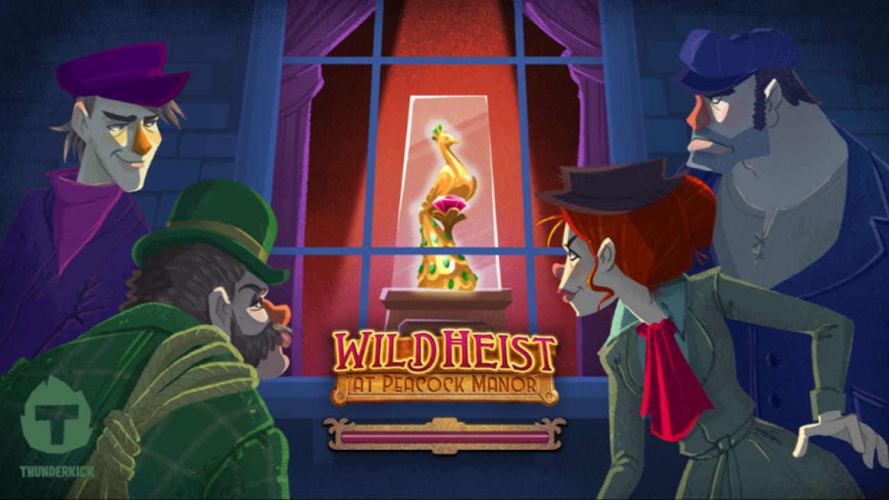 Wild Heist at Peacock Manor Slot