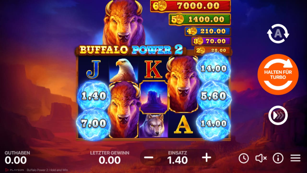 Buffalo Power 2 Slot