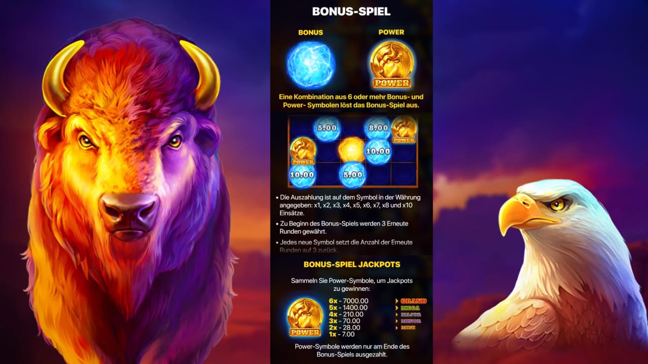 Buffalo Power 2: Hold and Win Slot
